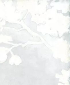 Papel pintado Casadeco Yellowstone Arbuste gris claro blanco X 3 rollos mismo lote (d - Imagen 1 de 7