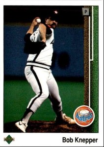 1989 Upper Deck Bob Knepper / Houston Astros #422