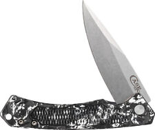 Case Cutlery Marilla Framelock White CF & Aluminum Folding S35VN Knife 25894