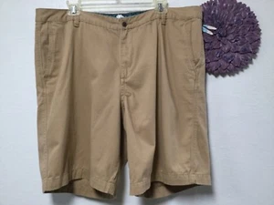 Ocean Coast Mens Casual Shorts Size 38 W Tan Khaki 162 - Picture 1 of 4