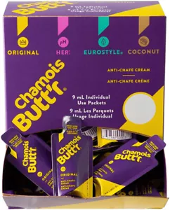 Chamois Butt'r Original: 0.3oz Packet, POP Box of 75 - Picture 1 of 2