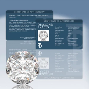 Klassisches Verlobungsring-Set 3,62 kt E-SI1 runder natürlicher zertifizierter Diamanten Platine - Bild 1 von 6