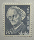 Schweiz Scott 665 Briefmarke - August Piccard 1978 (neuwertig) 48_32