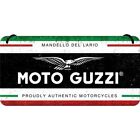 Tin sign door sign hanging sign 4 x 8 in -  Moto Guzzi  Italian Motorcycles
