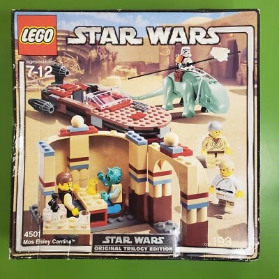 LEGO Star Wars: Mos Eisley Cantina (4501) RARE Original Trilogy Ed.! Dented Box - Image 1 of 4