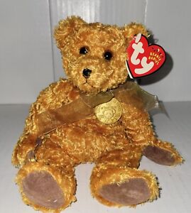 Ty Beanie Babies: 2002 Teddy (100th Anniversary - Teddy Bear Roosevelt) Coin Tag