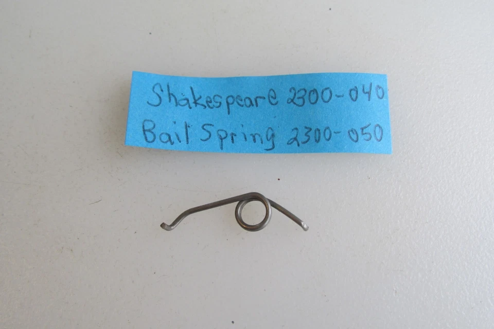Lot #113 1 NOS Shakespeare 2300-040, 050 Fishing Reel Bail Spring - Image 1 of 1