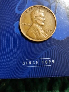 1936 Lincoln Wheat Penny No mint mark - Picture 1 of 4