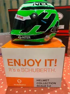 Rare Nico Hulkenberg Schuberth 1:2 Scale Helmet 2016 Formula 1 - Picture 1 of 5