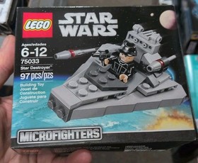 LEGO Star Wars: Star Destroyer Microfighter 75033  Fair Cond See Pics