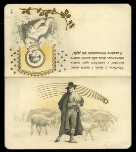santino calendarietto-holy card S.LEGA 1918 - Imagen 1 de 2