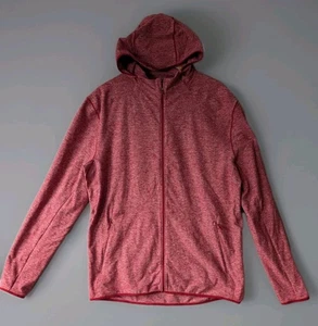 Lululemon Athletica Burgundy Heather Red Performance Hoodie Jacke Herren XL - Bild 1 von 12