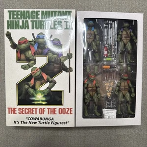 Teenage Mutant Ninja Turtles II 2 The Secret of the Ooze VHS 4er Pack Figuren - Bild 1 von 15