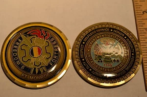 UNITED STATES ARMY FREEDOMS FORTRESS FT MONROE VA CHALLENGE COIN - Picture 1 of 1