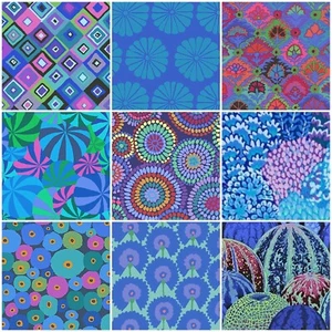 9 x 10" x 10" inch Squares ~KAFFE FASSETT COLLECTIVE ~ Quilting Cotton Fabric - Picture 1 of 1