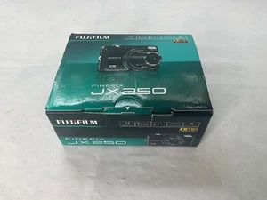 Fuji Finepix JX250 14mp Digital Camera w/5x Wide Zoom Black - Picture 1 of 6
