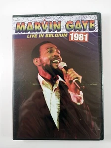 Marvin Gaye Live in Belgium 1981 (DVD, 2006) B0007338-09 - Sealed - Imagen 1 de 3