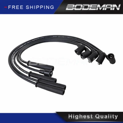 Spark Plug Wires 7mm for 1988-1990 1991 1992 Mazda MX-6 626 1987-1993 B2200 L4 - Изображение 1 из 4