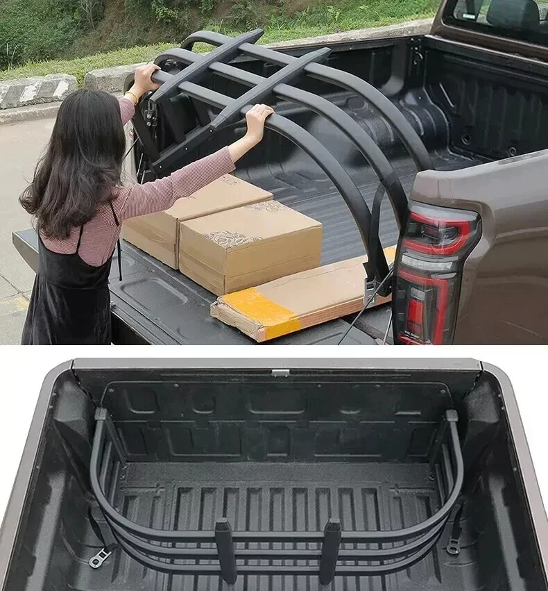 Truck Bed Extender Retractable Tailgate Extension for Tacoma / ranger / Hilux Foto 1 de 4