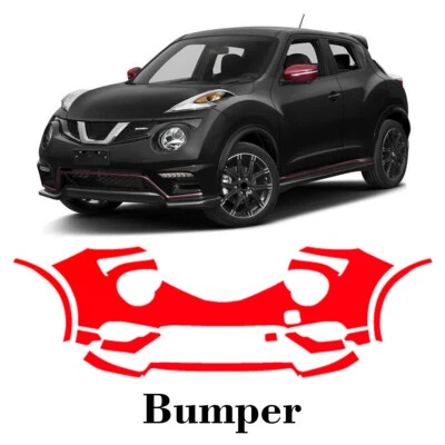 бампер PreCut PPF краска защитная пленка для Nissan Juke Nismo, RS 2015-2017 - Изображение 1 из 4