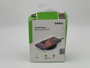 Belkin Quick Charge Wireless Charging Pad 15W Qi-Certified for iPhones, Galaxy - Picture 1 of 5