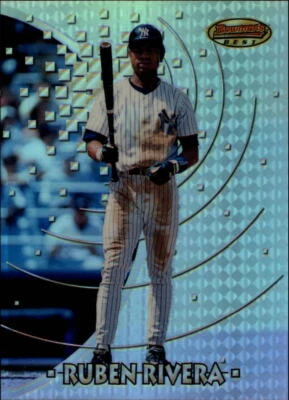 1997 Bowman's Best Preview Refractor #14 Ruben Rivera YANKEES - NM-MT - Image 1 of 2