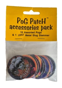 Inoffizielles Pogs Pog Patch Zubehörpaket verschiedene Pogs & 1 Metal Slammer (v14) - Bild 1 von 2