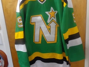 Minnesota North Stars/Dallas Stars #9 HOF'er Mike Modano VTG Series Jersey - Picture 1 of 5