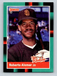 1988 Donruss Rookies #35 Roberto Alomar (ref Y00051) - Picture 1 of 2