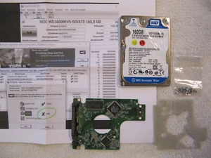 WD Scorpio Blue WD1600BEVS-00VAT0 - Controller von defekter 160GB 2,5"-HDD - Bild 1 von 4
