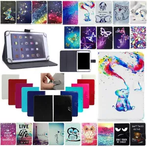 Custodia in pelle universale per tablet Onn 7" 8" 10,1" pollici 3a generazione 2022 bambini - Foto 1 di 38
