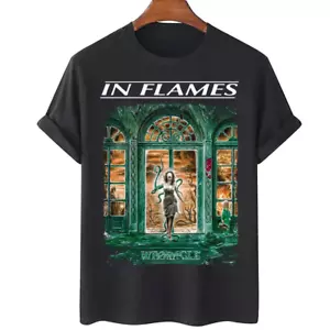 Vintage In Flames Band Whoracle Heavy Cotton Black Full Size Unisex Shirt TU010 - Bild 1 von 4