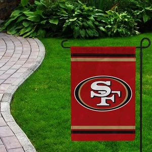 For San Francisco Football Fans 12x18" Garden Flag Double Sided Banner - Picture 1 of 1