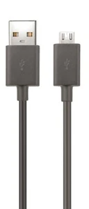 Cable micro USB genérico de 5 pies negro para Amazon Kindle Fire y Kindle como nuevo - Imagen 1 de 4