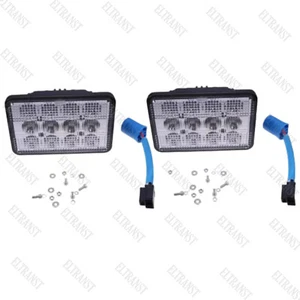 2X LED Headlight 353656A1 138224A1 183161A1 for CASE 70 90 94 Series 385 685 885 - Picture 1 of 9