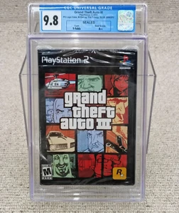 Grand Theft Auto III PlayStation 2 PS2 New Sealed Graded CGC 9.8 A++ - Picture 1 of 7