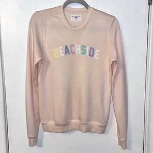 Sol Angeles Anthropologie Beachside Women's Pullover Top Pink Size Small - Picture 1 of 5