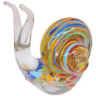 Lawn Ornaments Hand Blown Collectible Figure Snail Glass Model