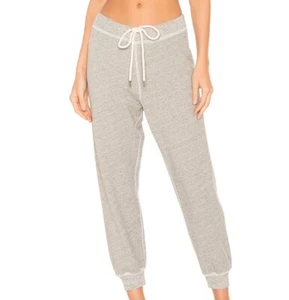 The Great Jogger Sweatpants Women's Cropped Varsity Size 1/S Varsity Gray Cotton - Picture 1 of 3