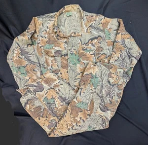 VTG 90s Military Advantage Camo Hunting Button Down Shirt  & Trousers XL USA - Picture 1 of 13