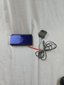 Nintendo DS Lite Cobalt Blue Handheld Console System w/ Stylus And Charger - Picture 1 of 5