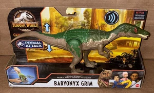 Figura de acción Mattel Jurassic World Sound Strike Baryonyx Grim 12 pulgadas - GVH65 - Imagen 1 de 3
