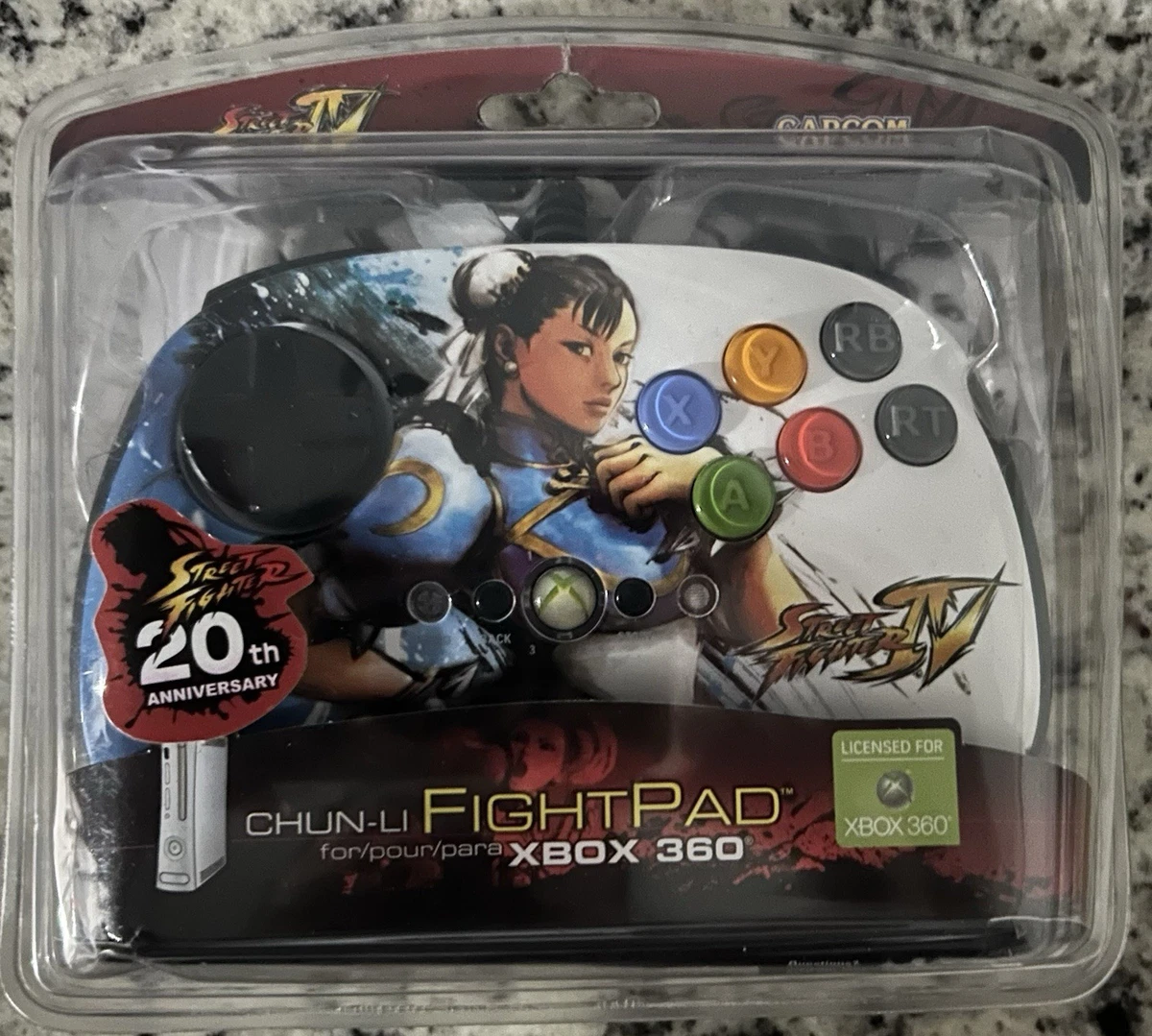 CHUN-LI FIGHTPAD for XBOX 360 20周年記念 Amazon.com: Xbox 360