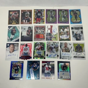 LOTTO DI 22! Houston Texans Football Card Autos Maglia Numerata Esordienti Patch - Foto 1 di 4
