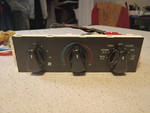Ford F150 1992 93 94 95 96 F250 HVAC A/C Temperature Heater Control Switch Used - Picture 1 of 13