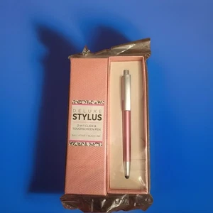Deluxe Stylus ~ 2-In-1 Click & Touchscreen Pen ~ NEW - Picture 1 of 7