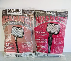 2 Ct. Malibu LV108 Rectangular Floodlight  7 Watt Mix & Match Low Voltage - Picture 1 of 2
