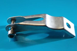 Scheinwerfer-Halter Fahrrad Lampenhalter Silber mit Schraube von Filmer - Bild 1 von 3