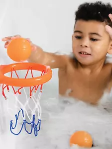 BATHTUB TOY BASKETBALL HOOP Baby Toddlers - Picture 1 of 4
