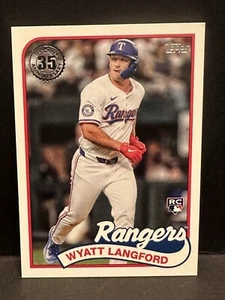 2024 Topps Update WYATT LANGFORD RC #89US-36 1989 - Picture 1 of 2
